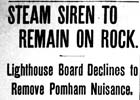 Pomham Rocks Lighthouse Newspaper Articles